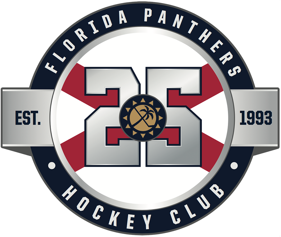 Florida Panthers 2019 Anniversary Logo v2 DIY iron on transfer (heat transfer)
